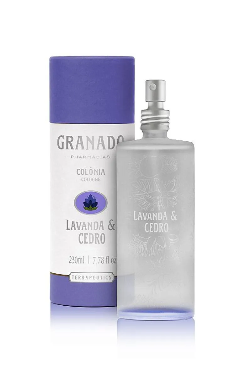 Lavanda e Cedro Granado Cologne 230ml - Perfume Unissex