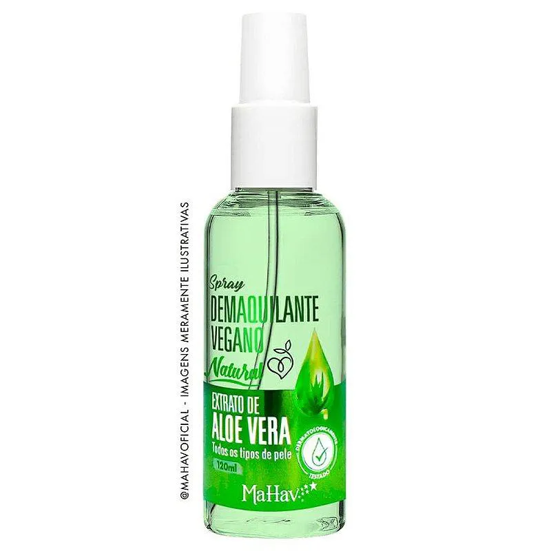 SPRAY DEMAQUILANTE VEGANO MAHAV