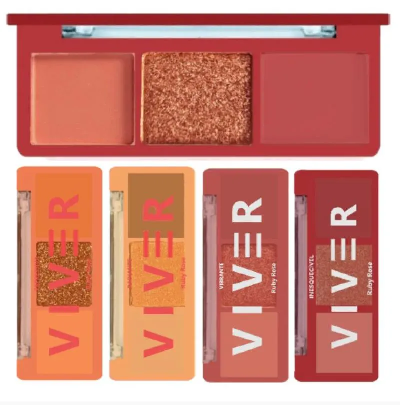TRIO DE SOMBRAS VIVER RUBY ROSE Inesquecivel