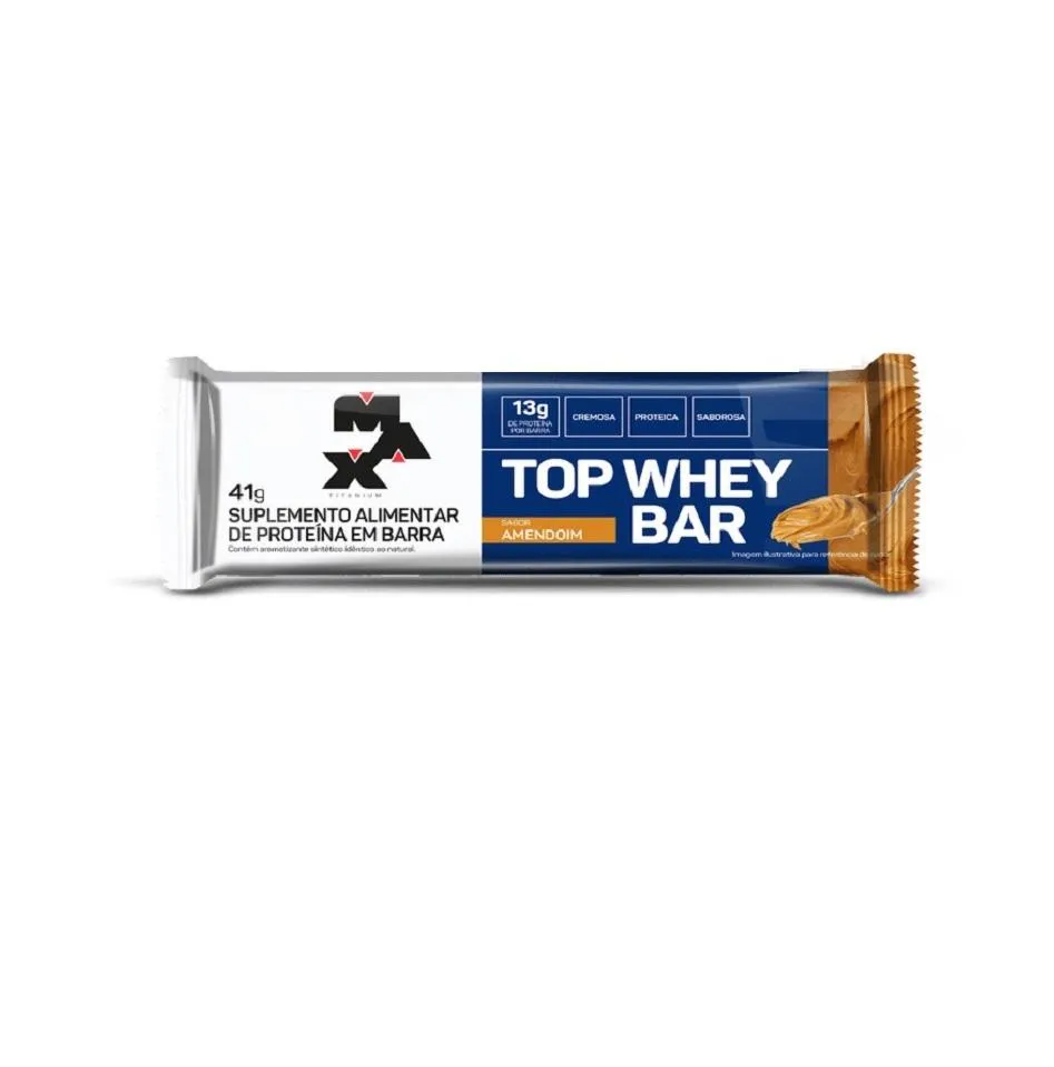 TOP WHEY BAR (41G) - SABOR: AMENDOIM