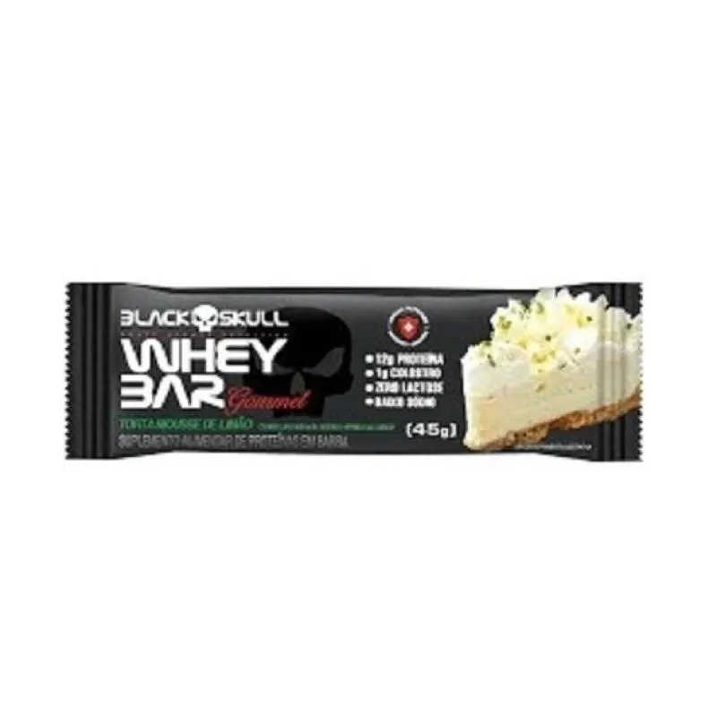 WHEY BAR GOURMET (45G) - SABOR: TORTA MOUSSE DE LIMãO