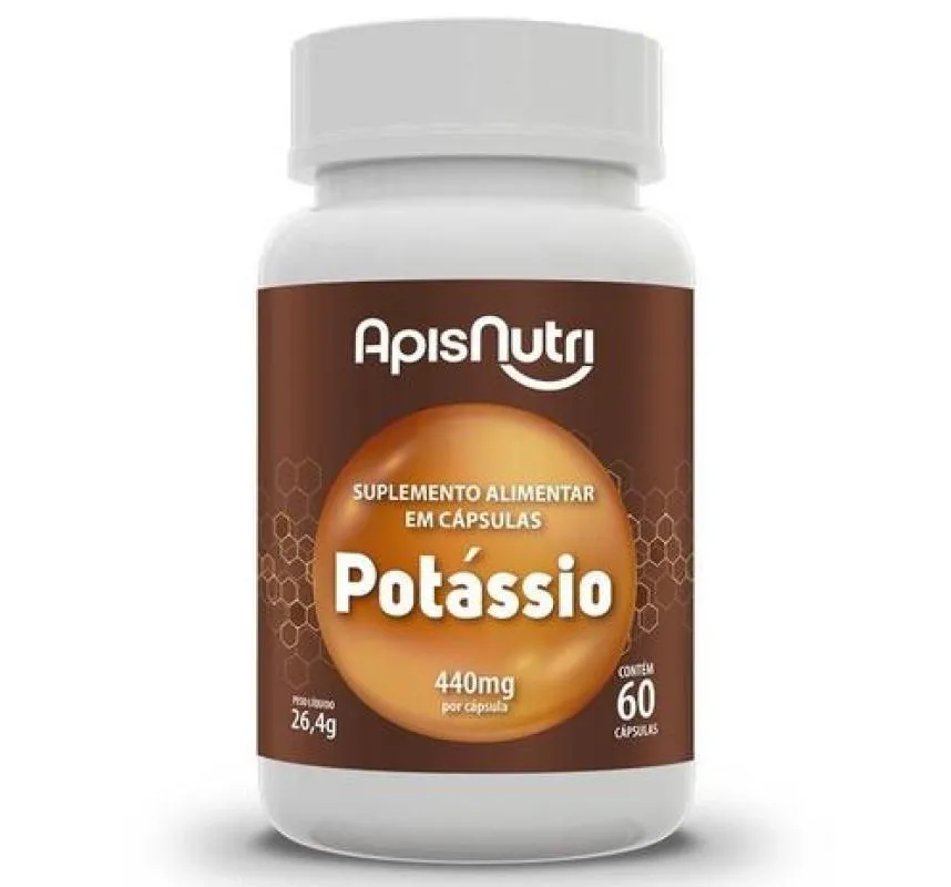 POTáSSIO 528MG (60 CAPS) - PADRãO: ÚNICO