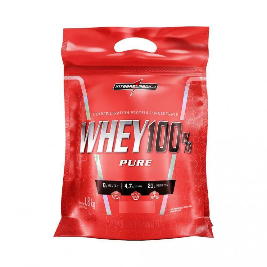 WHEY 100% PURE REFIL (1,8KG) - SABOR: COOKIES AND CREAM