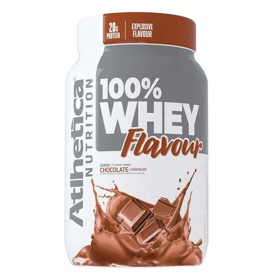 100% WHEY FLAVOUR (900G) - SABOR: CHOCOLATE
