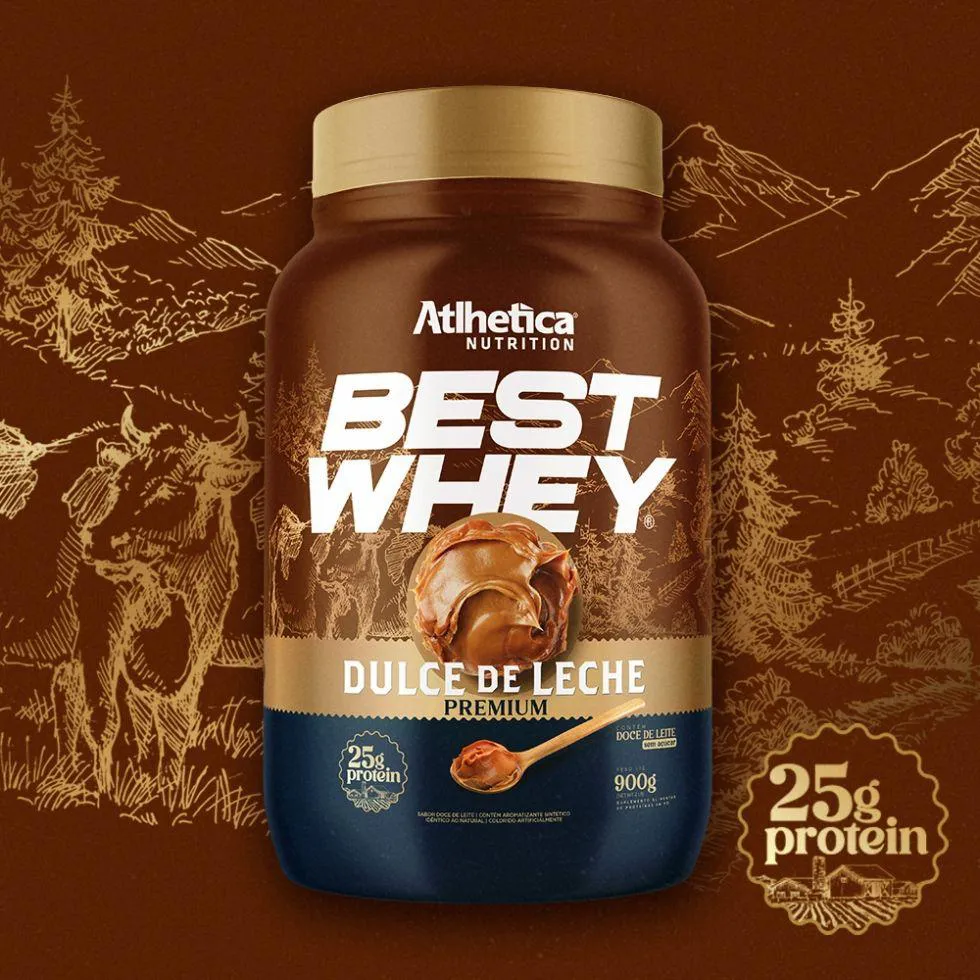 BEST WHEY (900G) - SABOR: DULCE DE LECHE PREMIUM