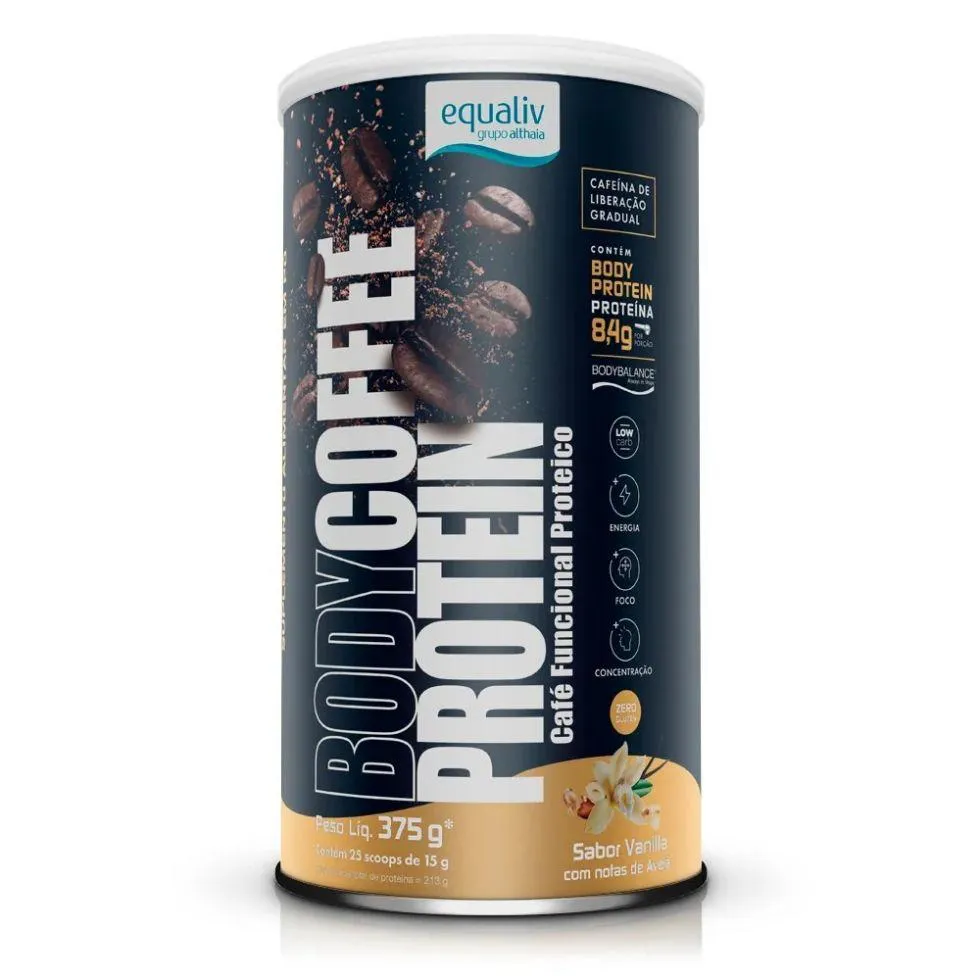 BODY COFFEE PROTEIN (375G) - SABOR: VANILLA