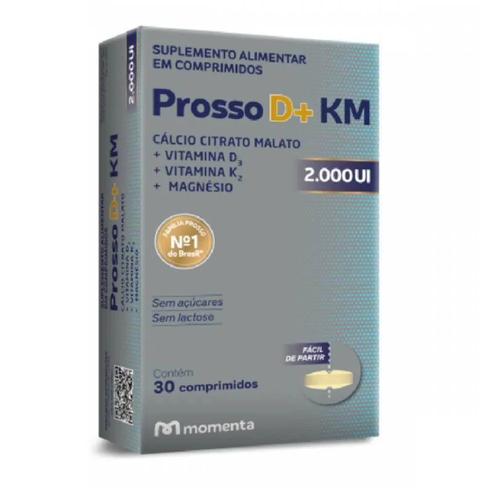PROSSO D+ KM 2.000UI COM 30 COMPRIMIDOS