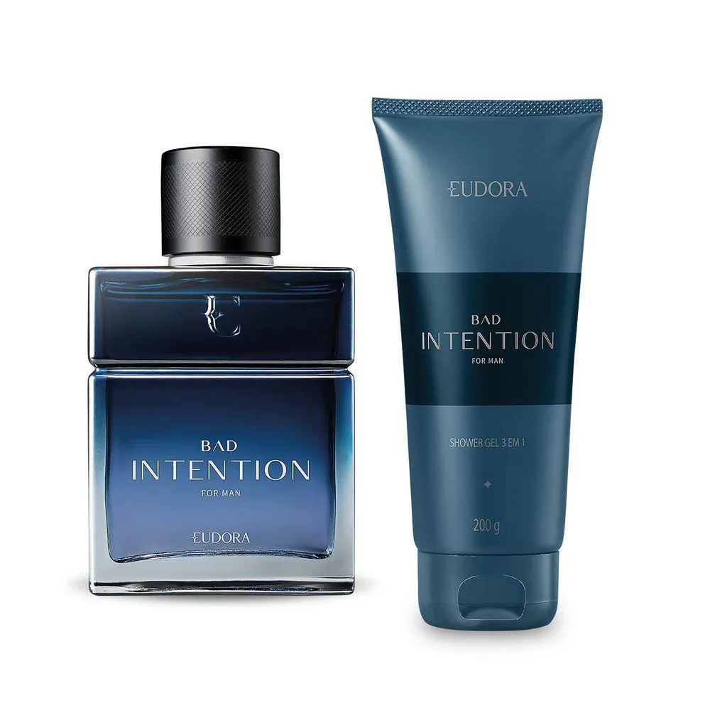 COMBO BAD INTENTION: DESODORANTE COLôNIA 100ML + SHOWER GEL 200G