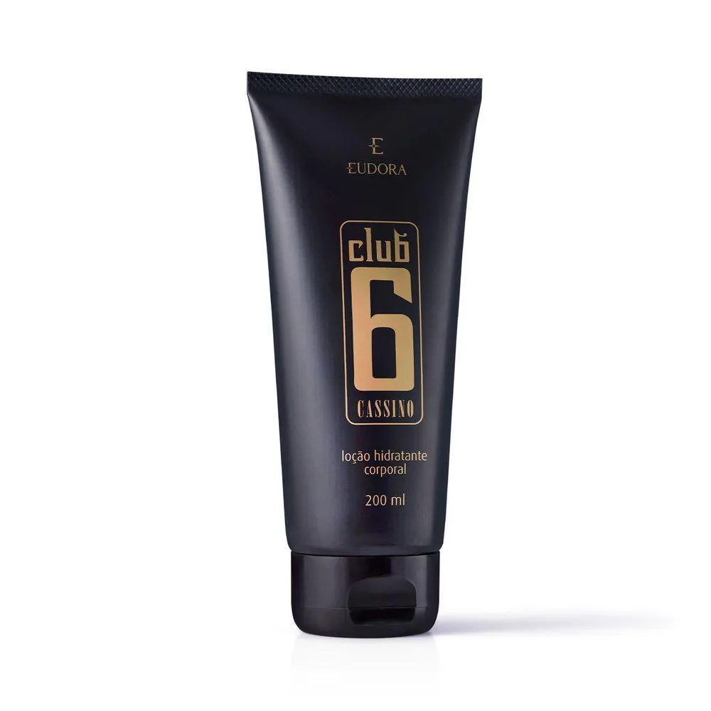 EUDORA CLUB 6 LOçãO CASSINO LOçãO CORPORAL 200ML