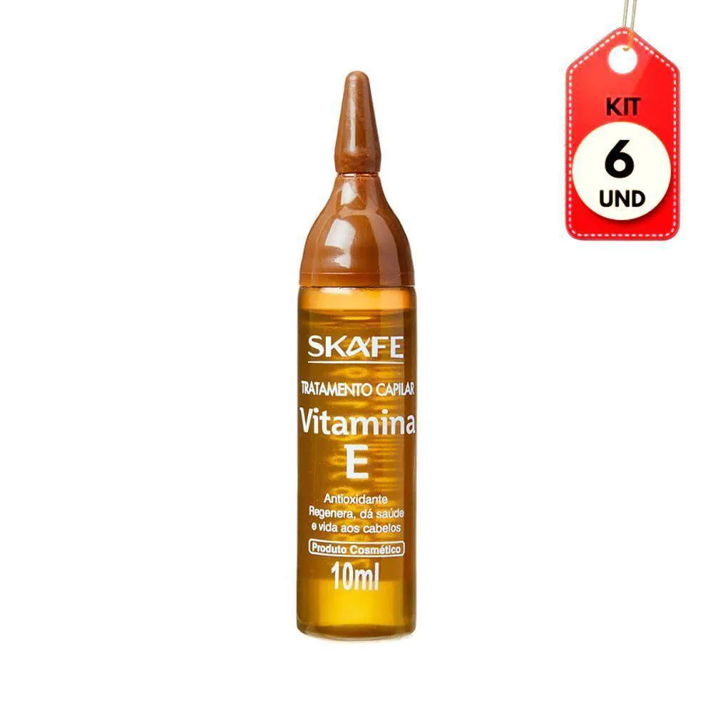 KIT C-06 SKAFE VITAMINA E VITAMINA CAPILAR 10ML
