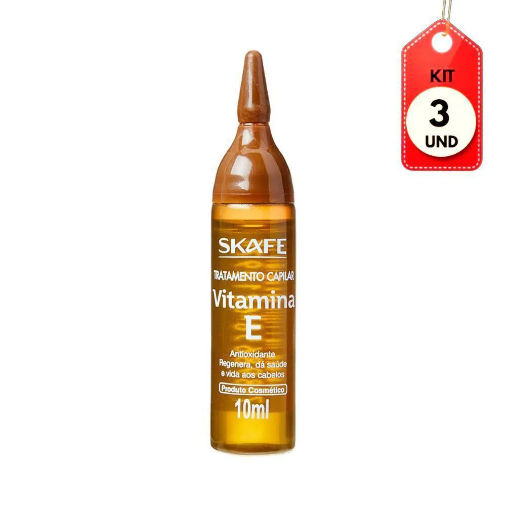 KIT C-03 SKAFE VITAMINA E VITAMINA CAPILAR 10ML