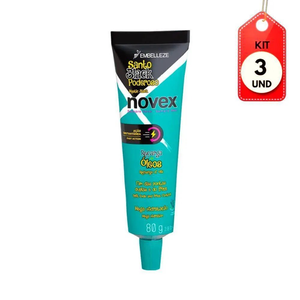 KIT C-03 NOVEX BOMBA DE óLEOS RECARGA 80G