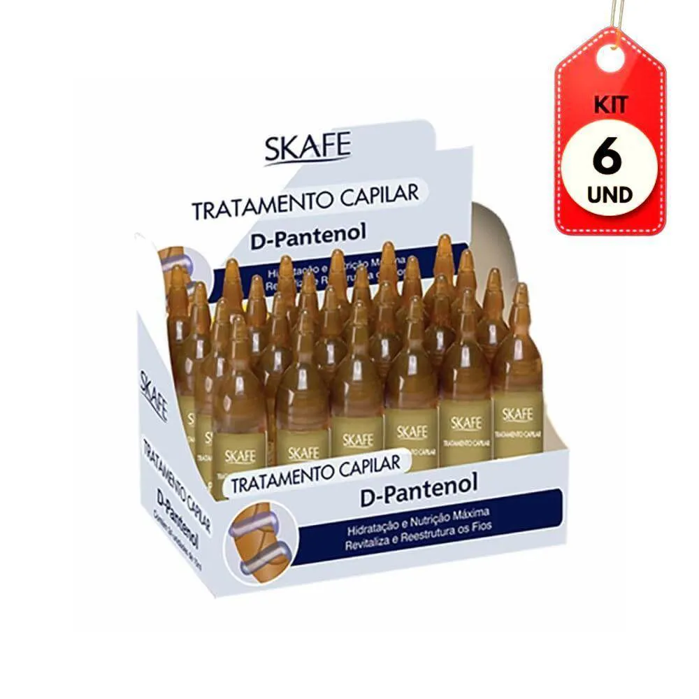 KIT C-06 SKAFE AMPOLA D PANTENOL 24X10ML