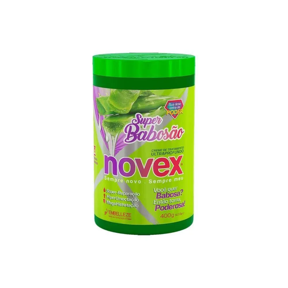 NOVEX SUPER BABOSãO CREME DE TRATAMENTO 400G