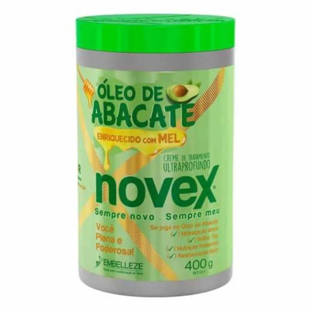 NOVEX óLEO DE ABACATE CREME DE TRATAMENTO 400G