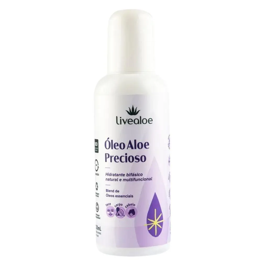 ÓLEOALOE PRECIOSO - 120ML - LIVEALOE