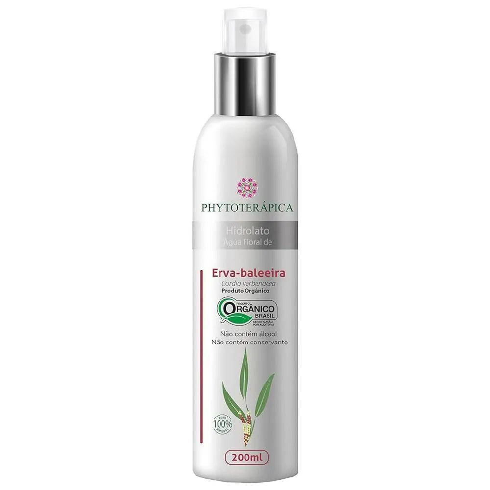 HIDROLATO DE ERVA BALEEIRA - 200ML - PHYTOTERáPICA