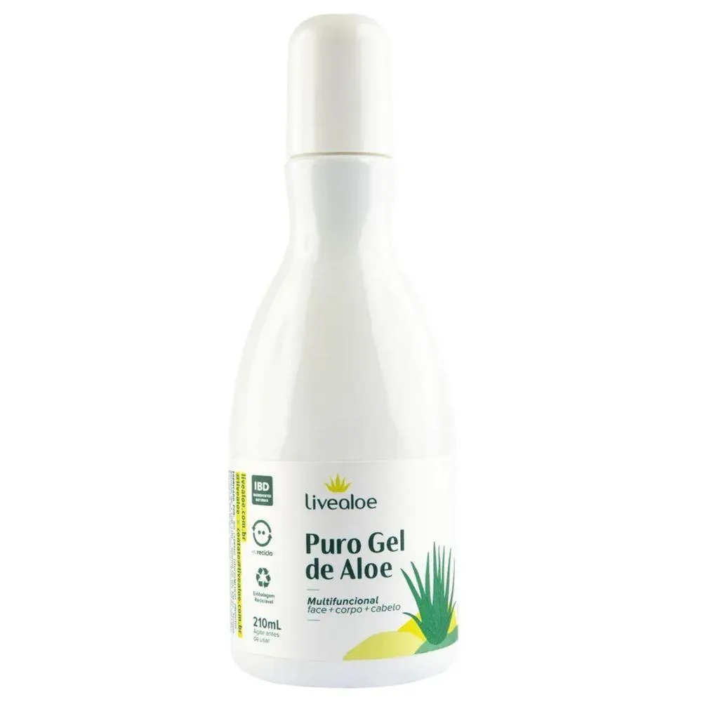PURO GEL DE ALOE - 120ML - LIVEALOE
