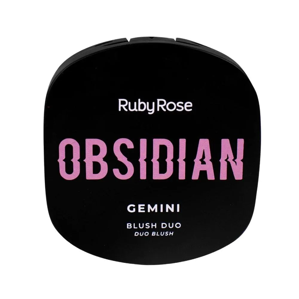 BLUSH DUO OBSIDIAN GEMINI RUBY ROSE OG05