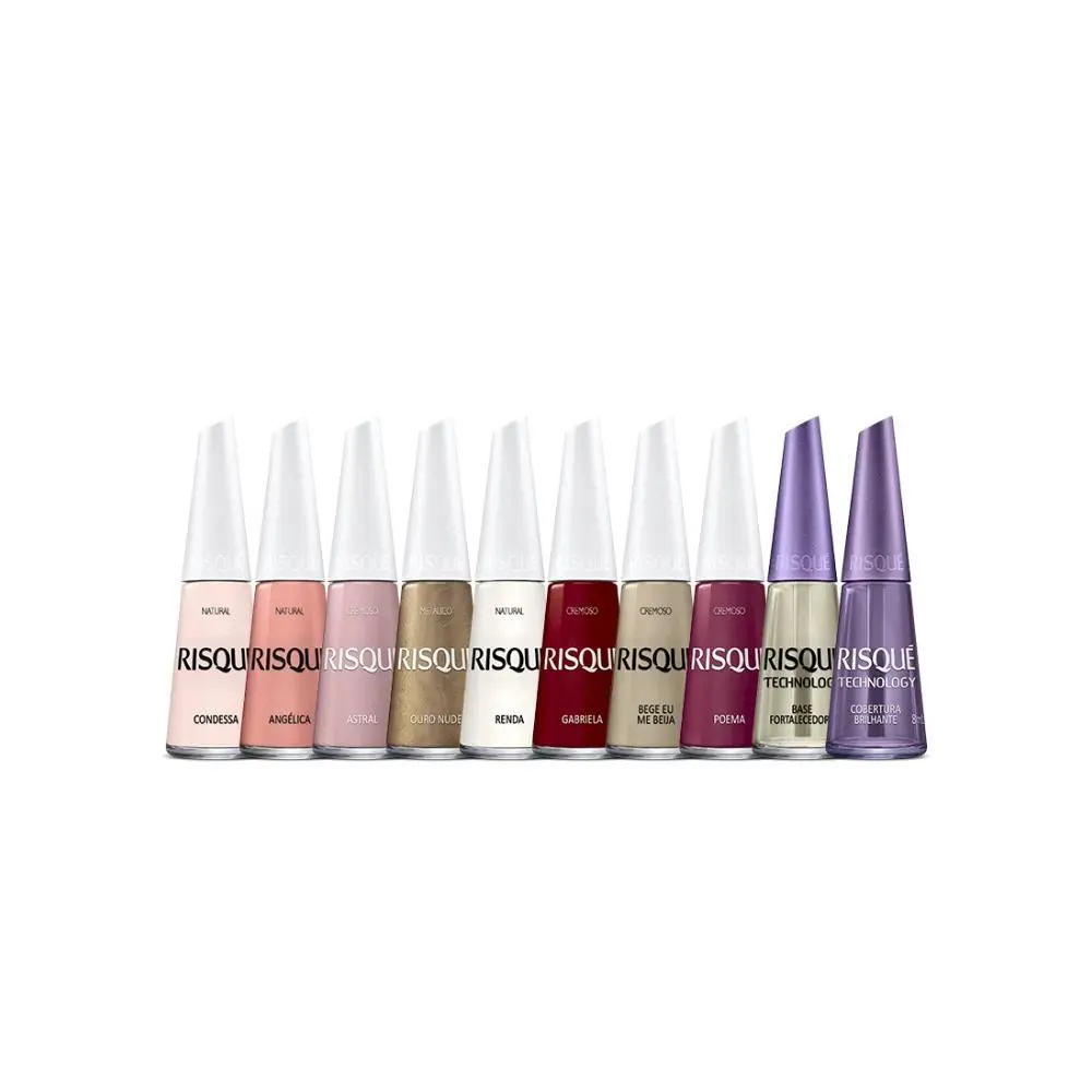 KIT ESMALTES RISQUé CLáSSICA (9 UNIDADES)