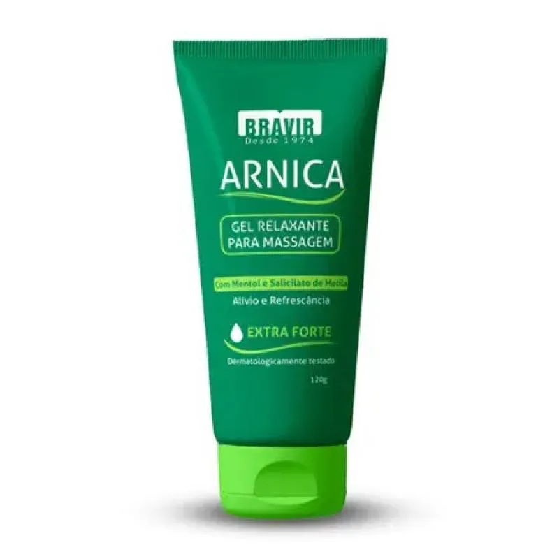 GEL RELAXANTE P/ MASSAGEM ARNICA EX FORTE 120G