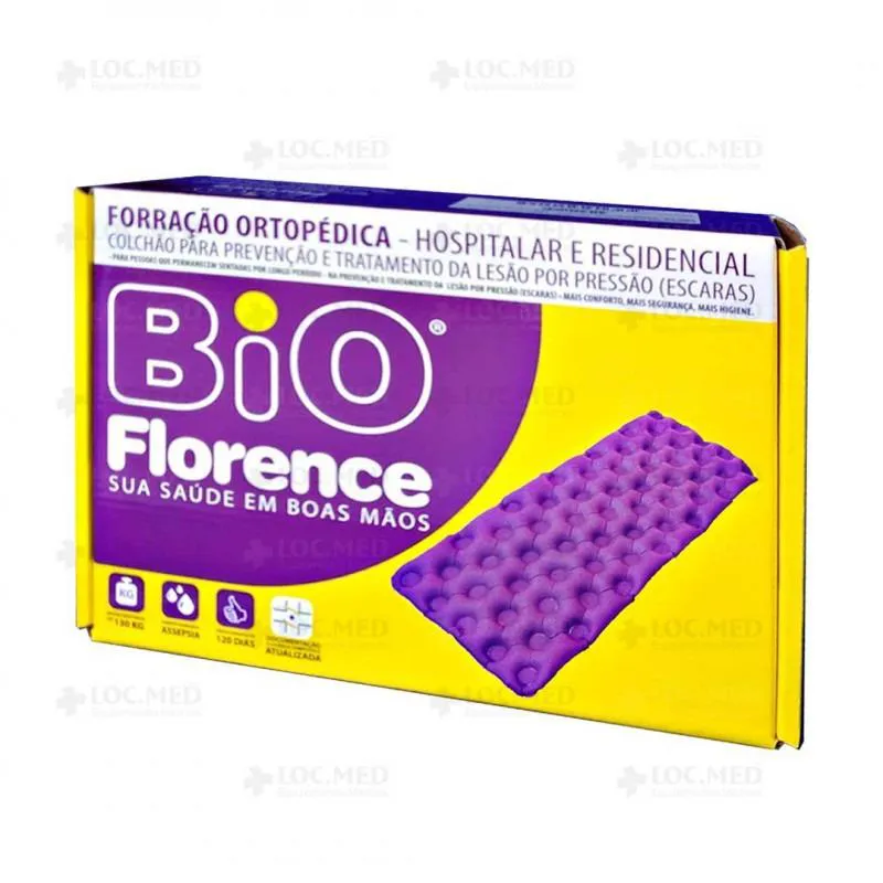 BIOFLORENCE - COLCHãO INFLáVEL CAIXA DE OVO FECHADO