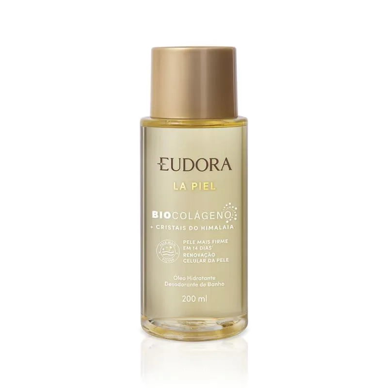 EUDORA LA PIEL CRISTAIS HIMALAIA OLEO HIDRATANTE CORPO 200ML