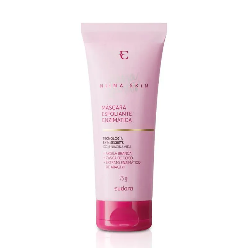 EUDORA NIINA SKIN MÁSCARA ESFOLIANTE ENZIMÁTICA 75G