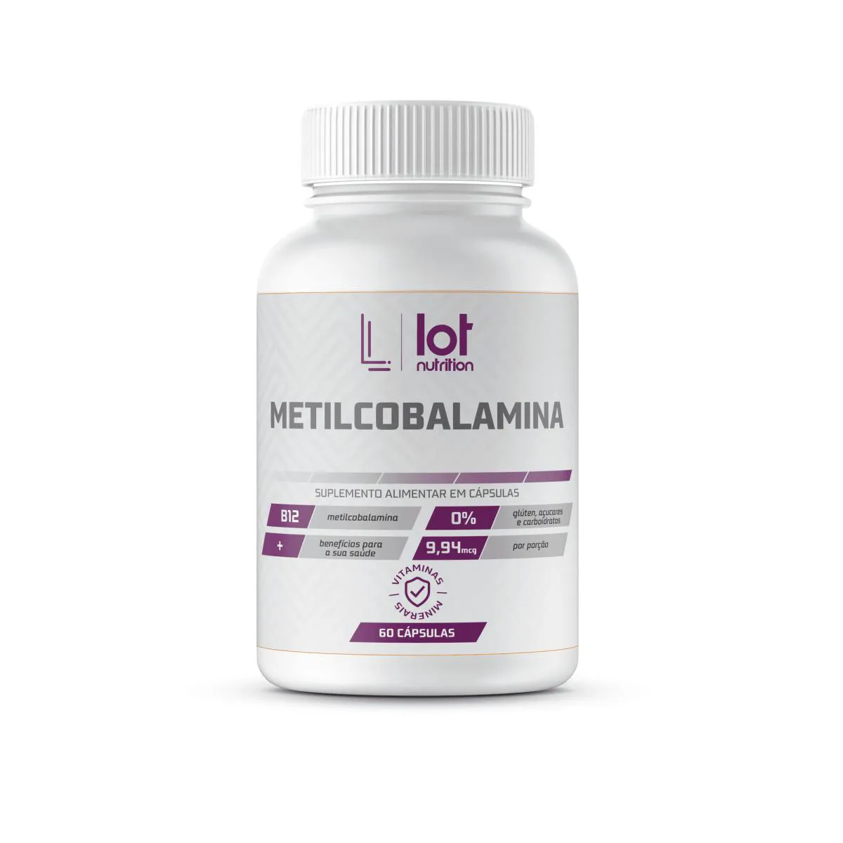 METILCOBALAMINA 120 CáPSULAS LOT NUTRITION