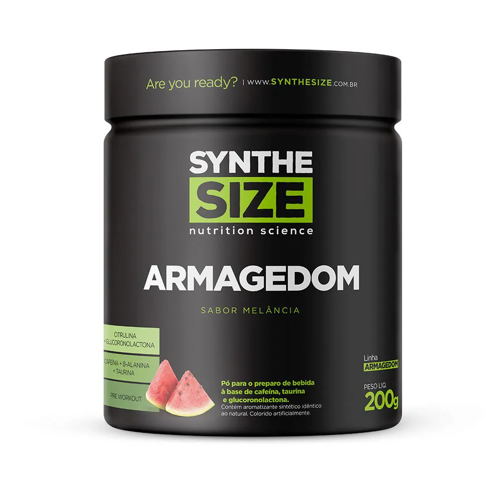 ARMAGEDOM - 200G - POTE - MELANCIA