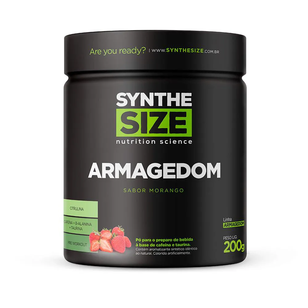 ARMAGEDOM - 200G - POTE - MORANGO