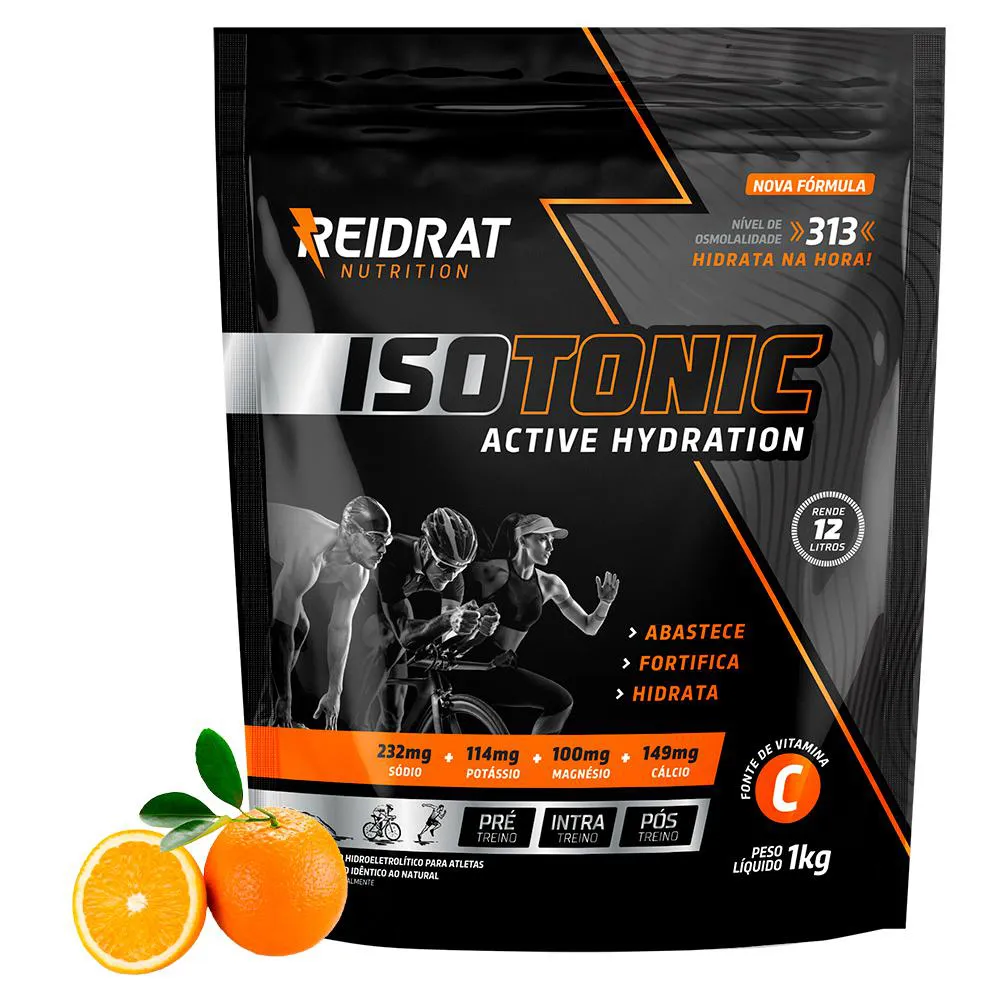 ISOTONIC POUCH 1KG - LARANJA