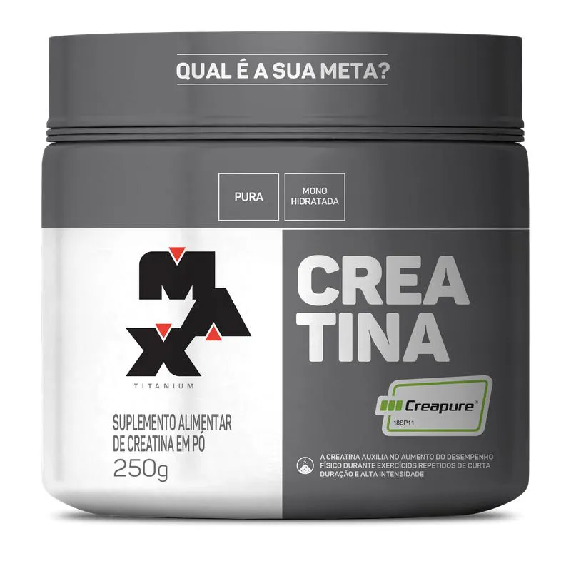 CREATINA CREAPURE POTE 250G - MAX TITANIUM