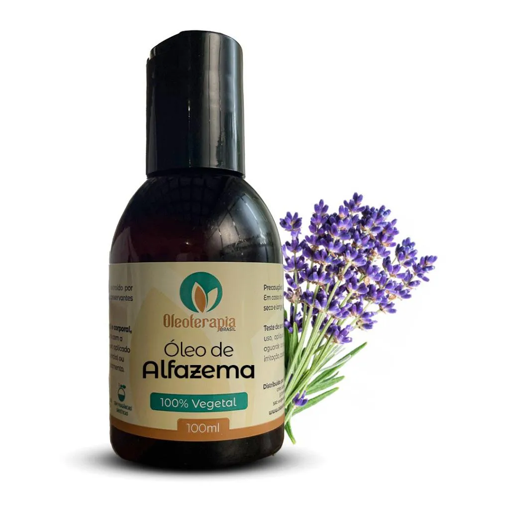 ÓLEO DE ALFAZEMA PURO - 100% NATURAL USO CAPILAR E CORPORAL 100ml