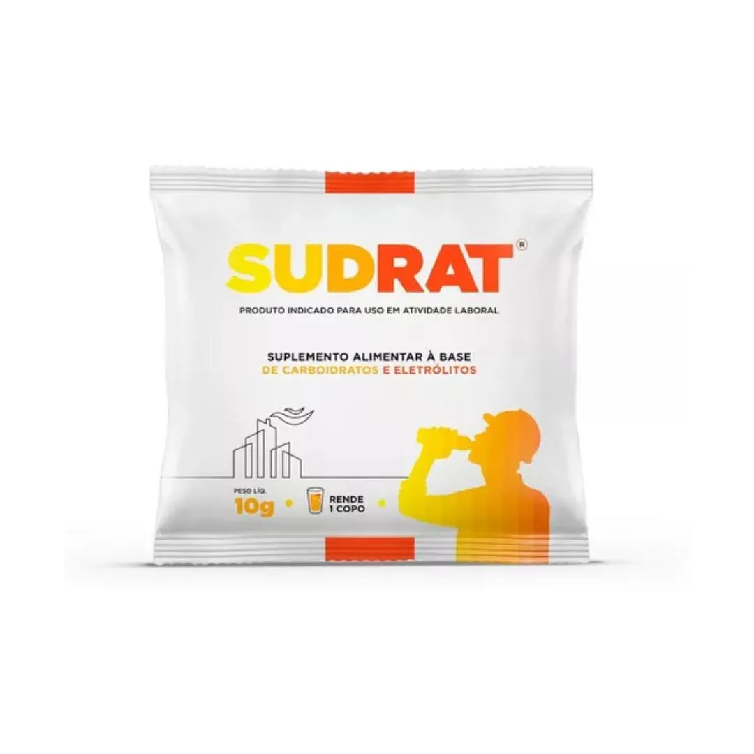 KIT COM 50 UNI ISOTONICO 10G REPOSITOR ENERGIA SUDRAT 10 G Acerola