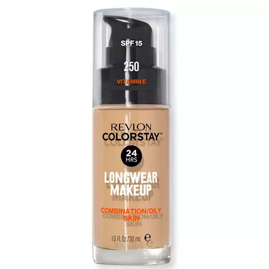 BASE LíQUIDA COLORSTAY PUMP PELE OLEOSA FRESH BEIGE Nº 250 FPS 15 30 ML