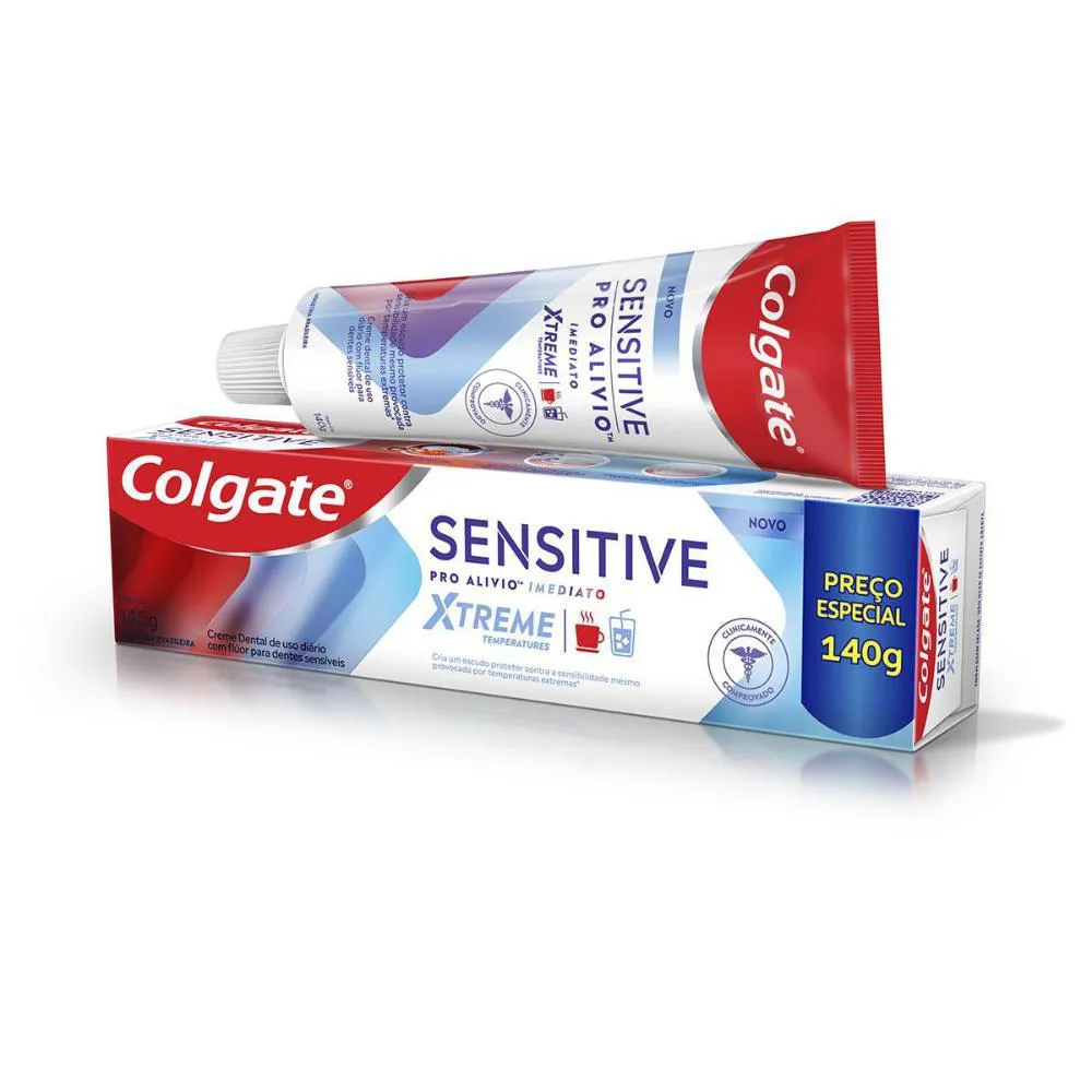 CREME DENTAL COLGATE SENSITIVE PRO ALíVIO IMEDIATO TEMPERATURE XTREME 140G