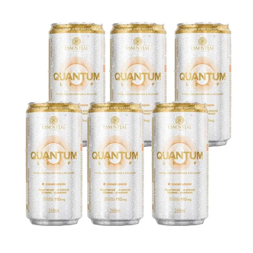 QUANTUM LEAP PACK (6 LATAS X 269ML) - SABOR: GINGER LEMON