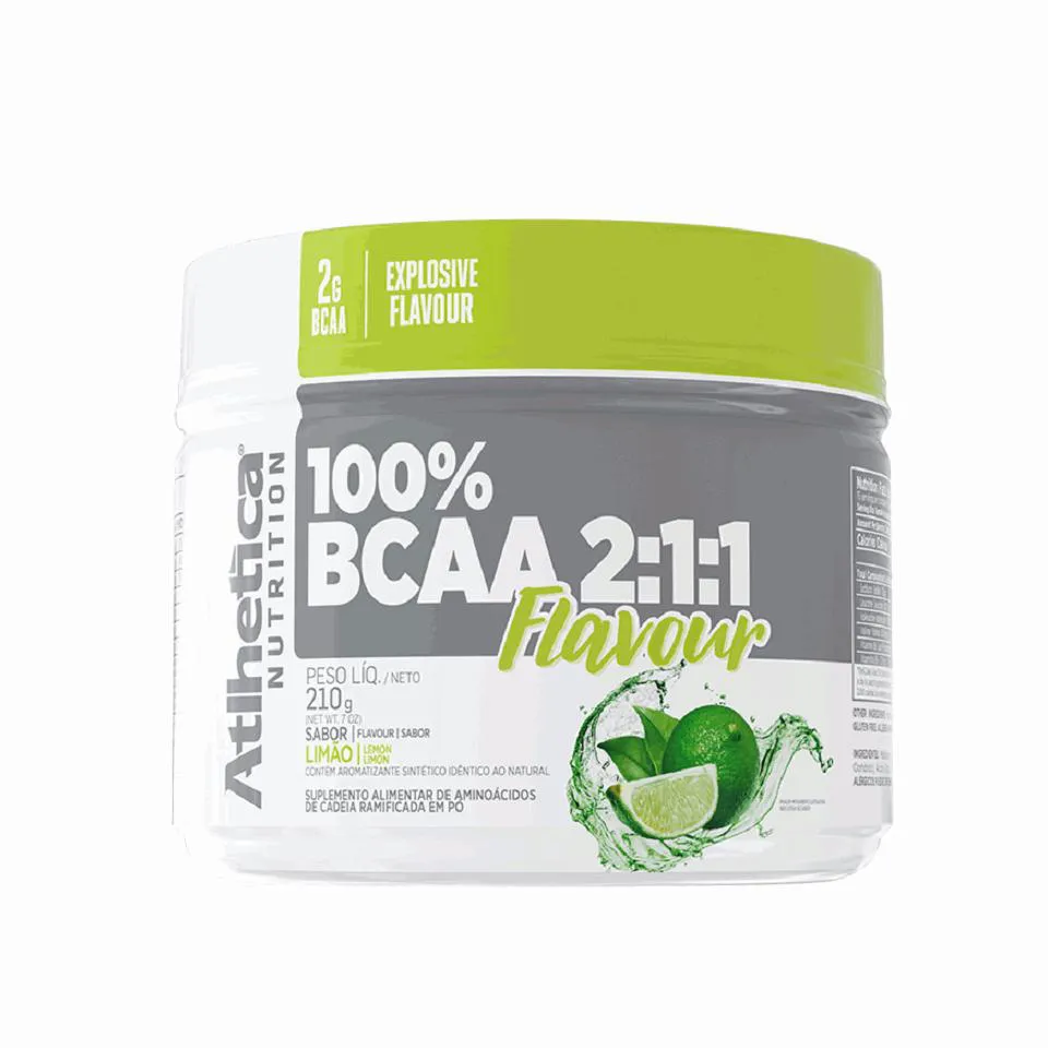 100% BCAA 2:1:1 FLAVOUR (210G) - SABOR: LIMãO