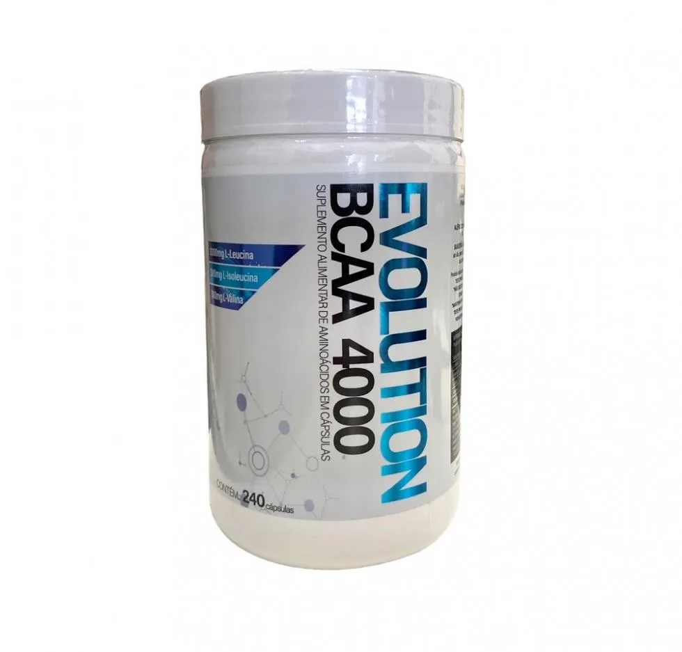 EVOLUTION BCAA 4000 (240 CAPS) - PADRãO: ÚNICO