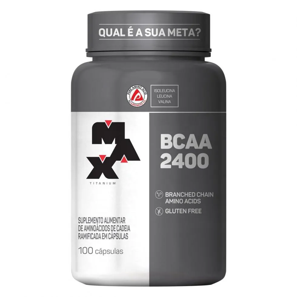 BCAA 2400 (100 CAPS) - PADRãO: ÚNICO