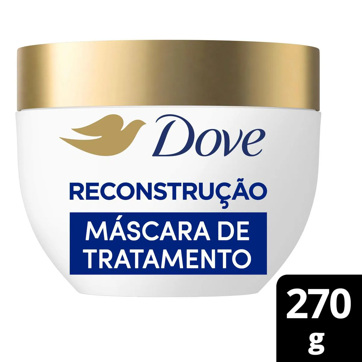 Máscara de Tratamento Dove 10 em 1 Reconstrução 270g