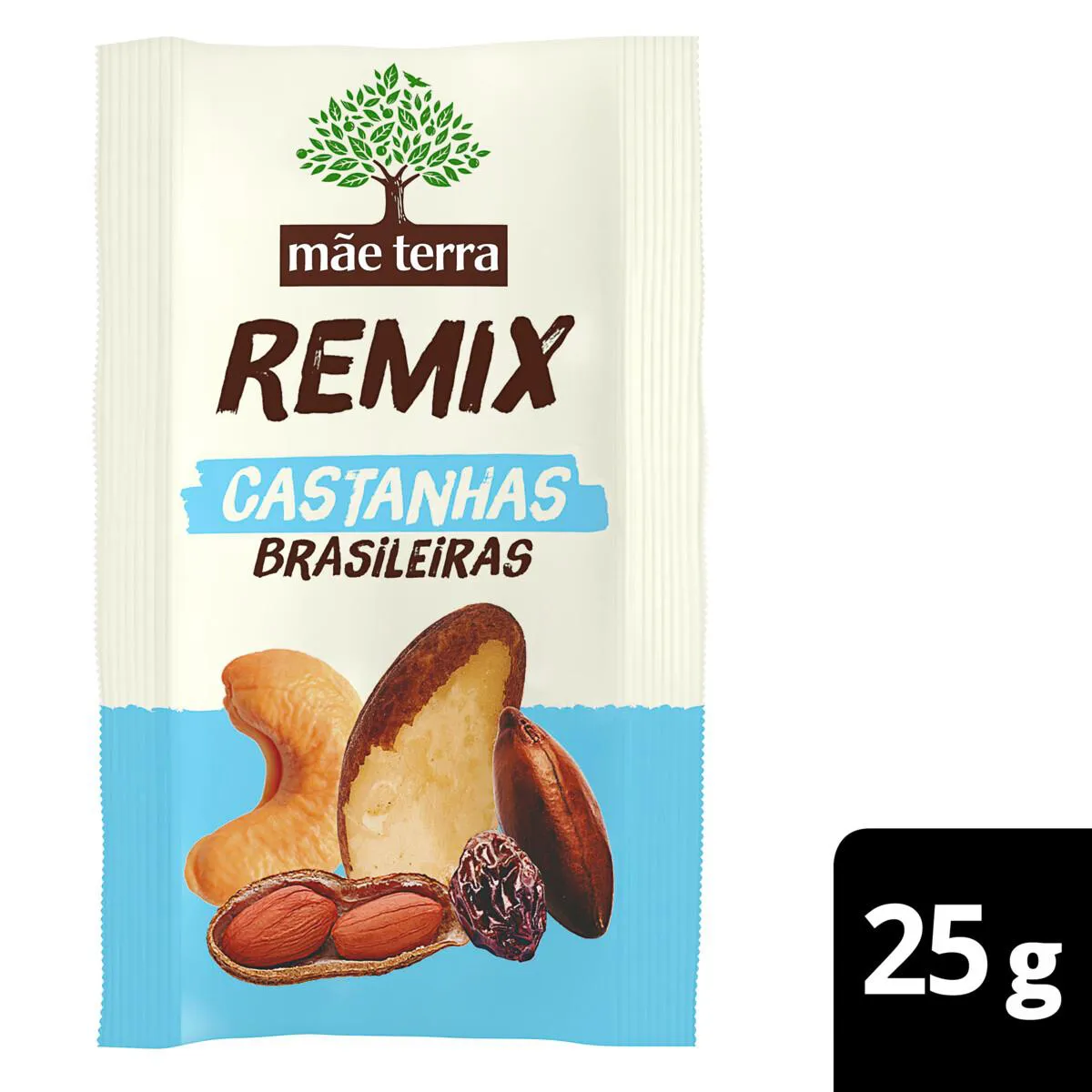 Remix de Castanhas Brasileiras Mãe Terra 25g