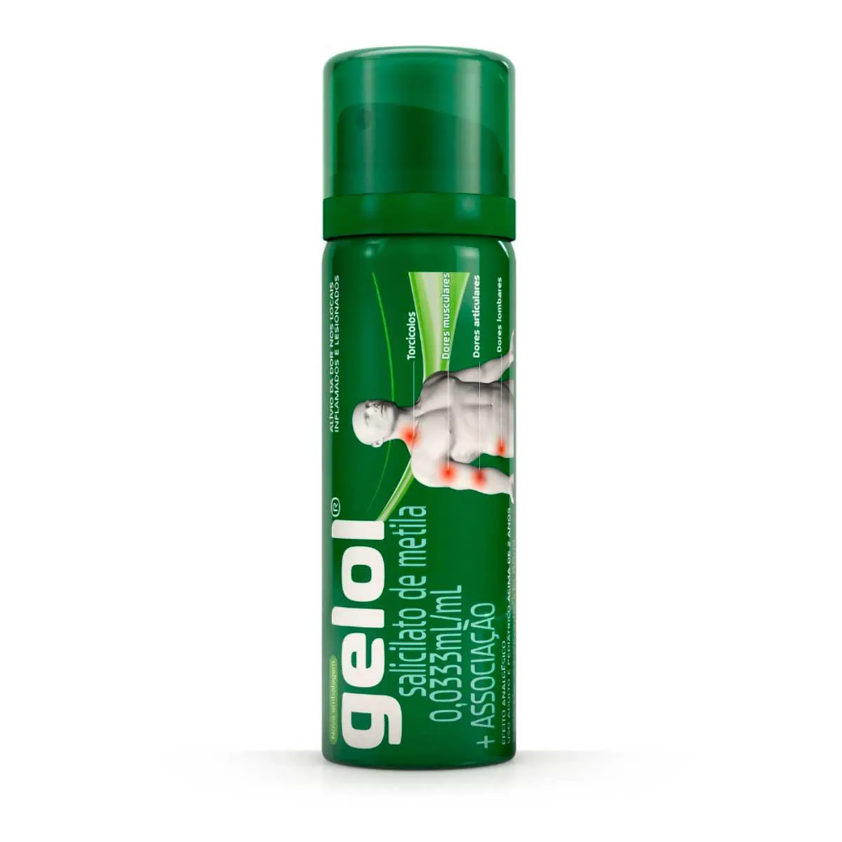 Geis Spray Gelol 0,0333ml/ml Aerosol 60ml | Droga Raia