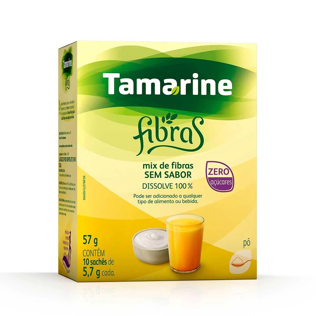 Tamarine Fibras em Pó com 10 sachês | Drogasil