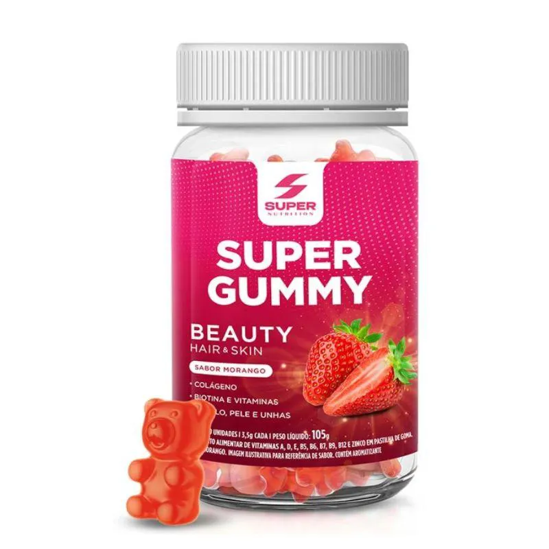 SUPER GUMMY BEAUTY DESINCHá 30GOMAS