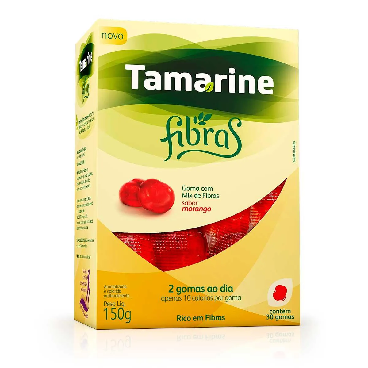 Tamarine Fibras Sabor Morango