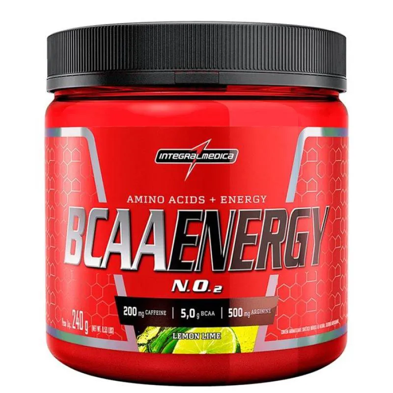 BCAA ENERGY (240G) - SABOR: LEMON LIME