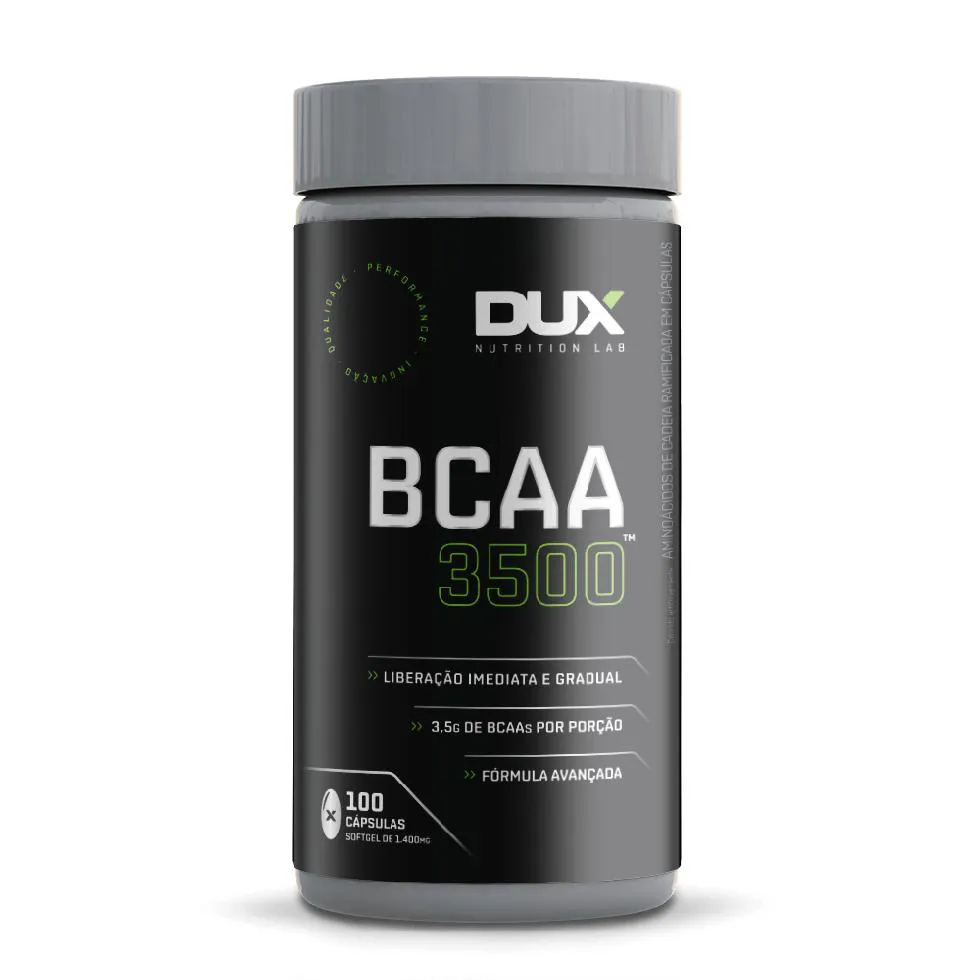 BCAA 3500 (100 CAPS) - PADRãO: ÚNICO