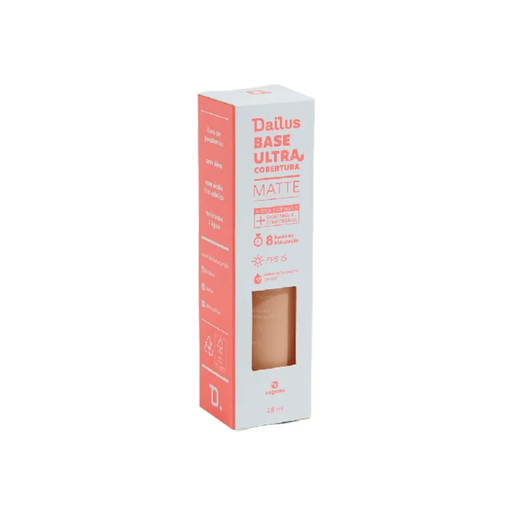 BASE DAILUS ULTRA COBERTURA MATTE 4 CLARO
